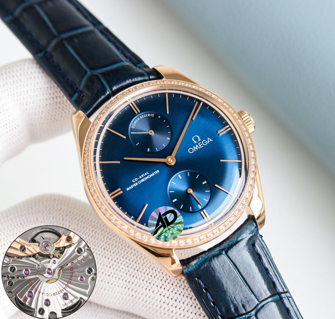 Omega Retro Diamond Set Watch
