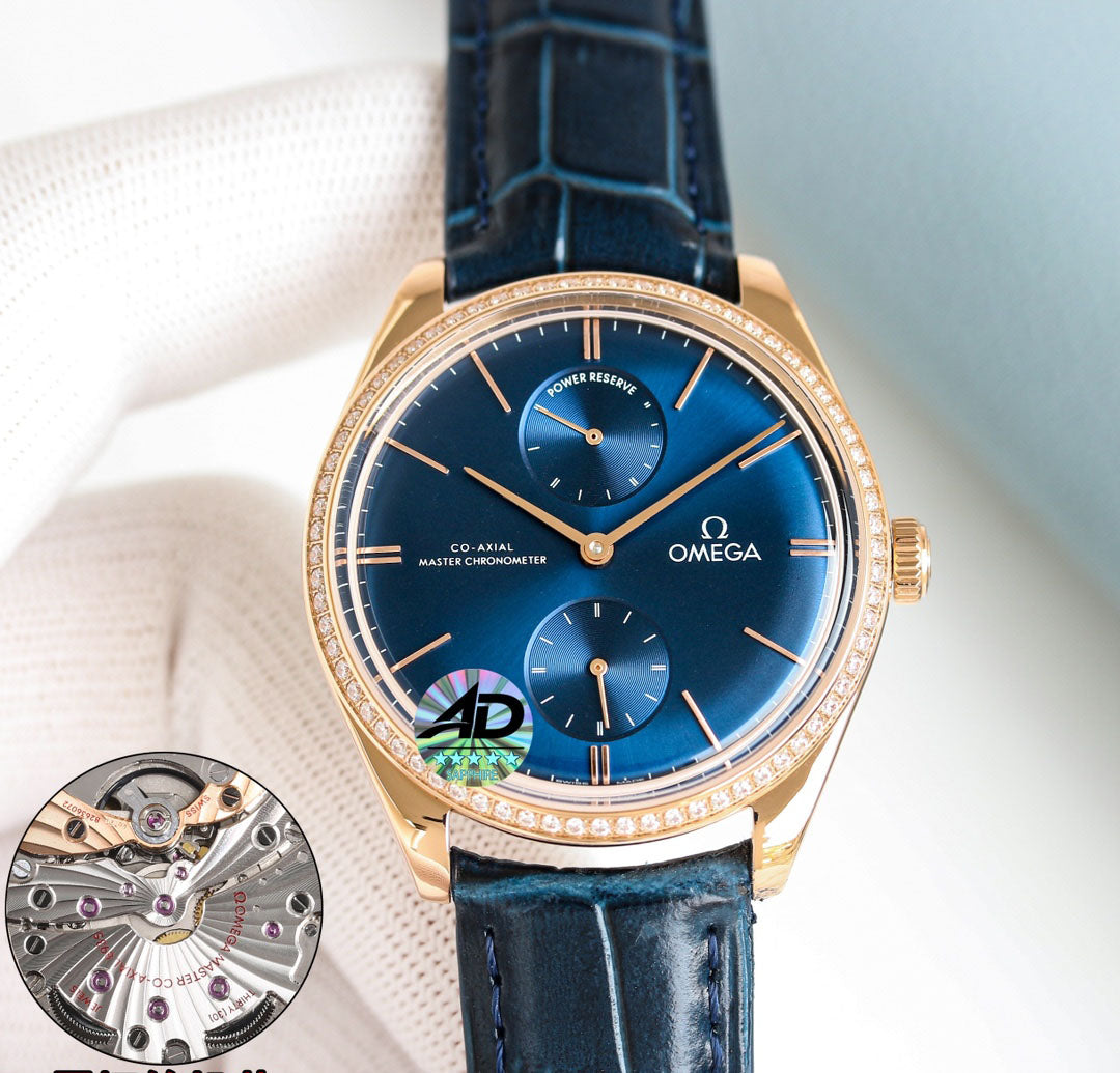 Omega Retro Diamond Set Watch