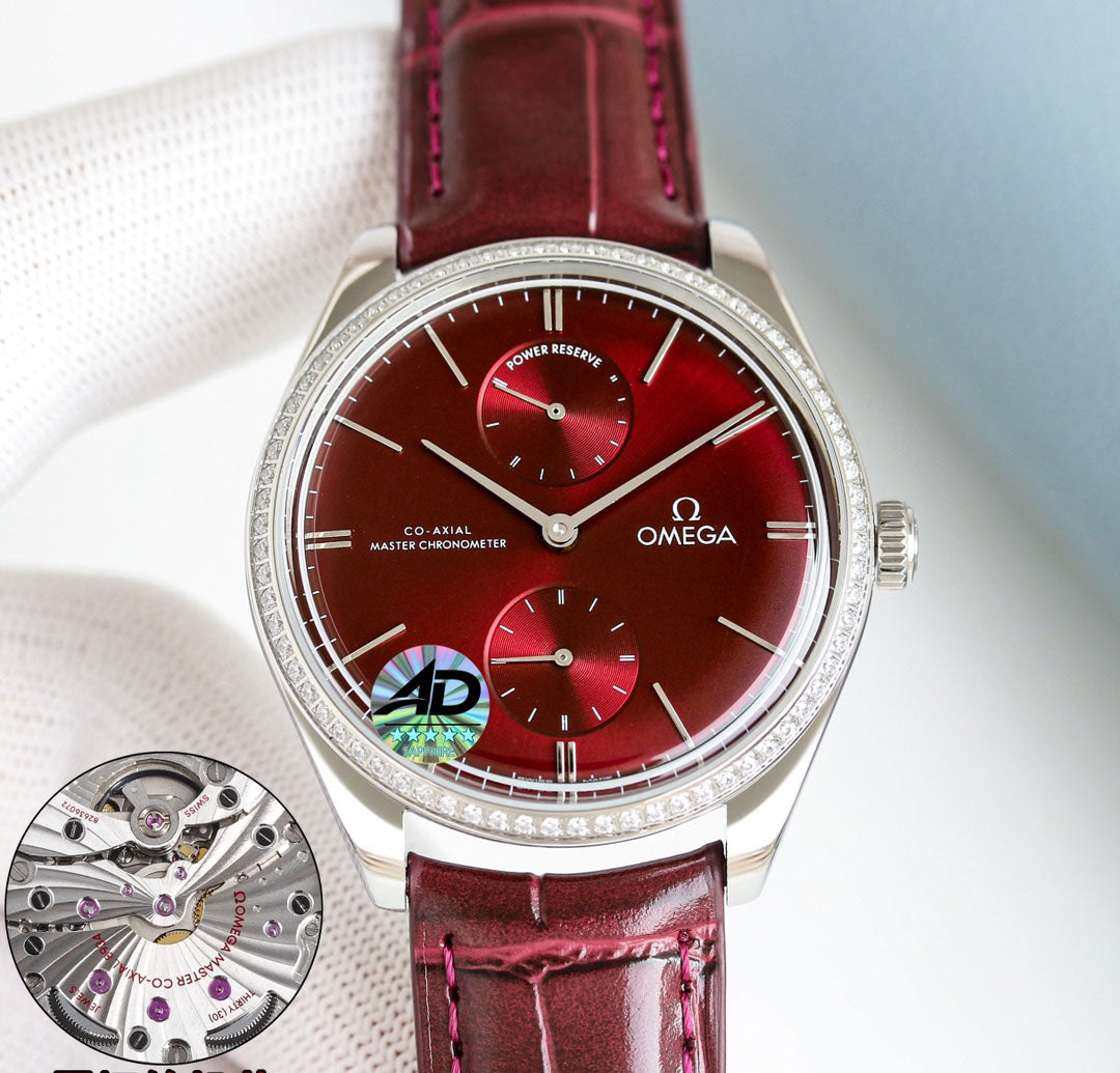 Omega Retro Diamond Set Watch