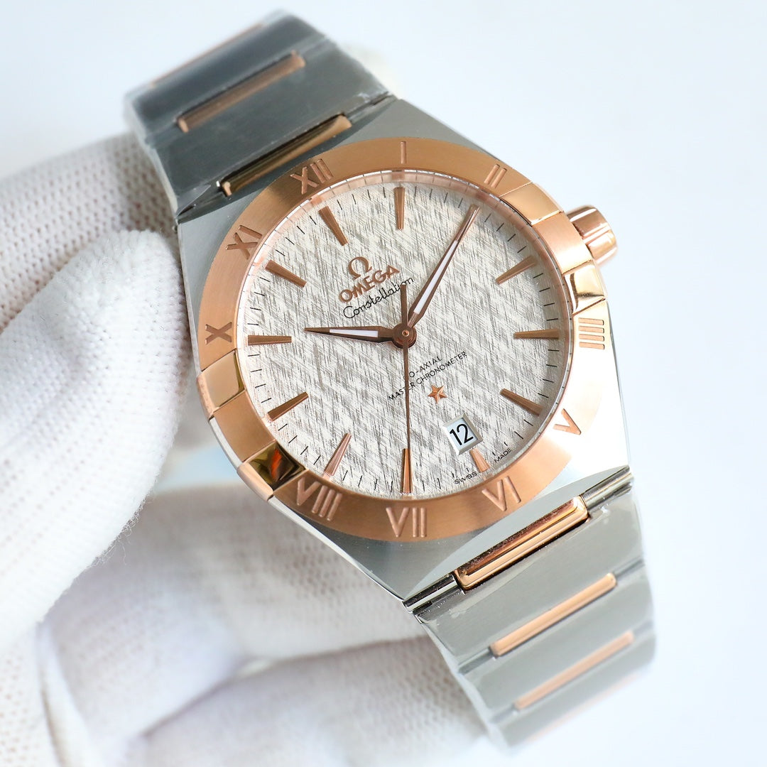 Omega Seat Series Metal Strap Watch