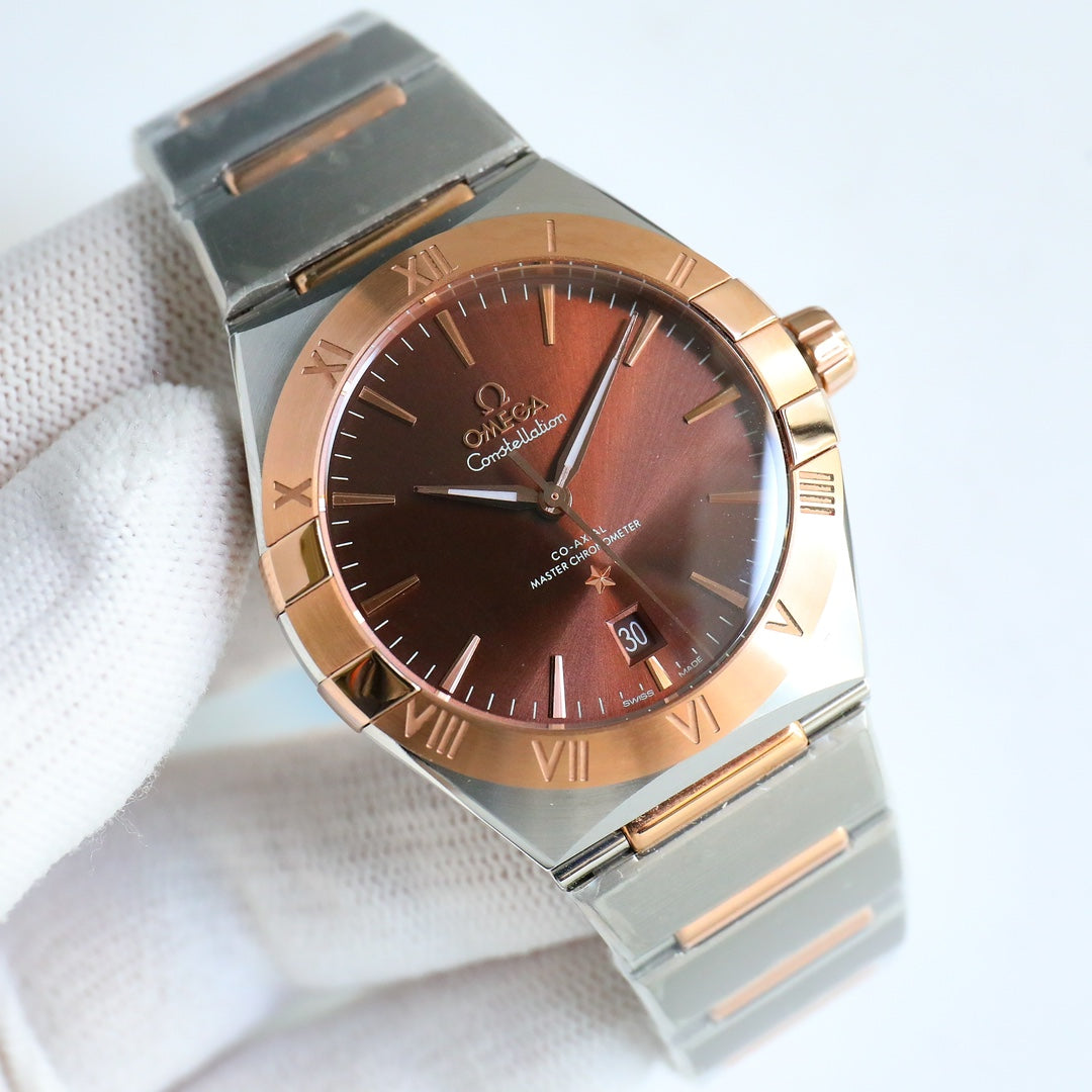 Omega Seat Series Metal Strap Watch