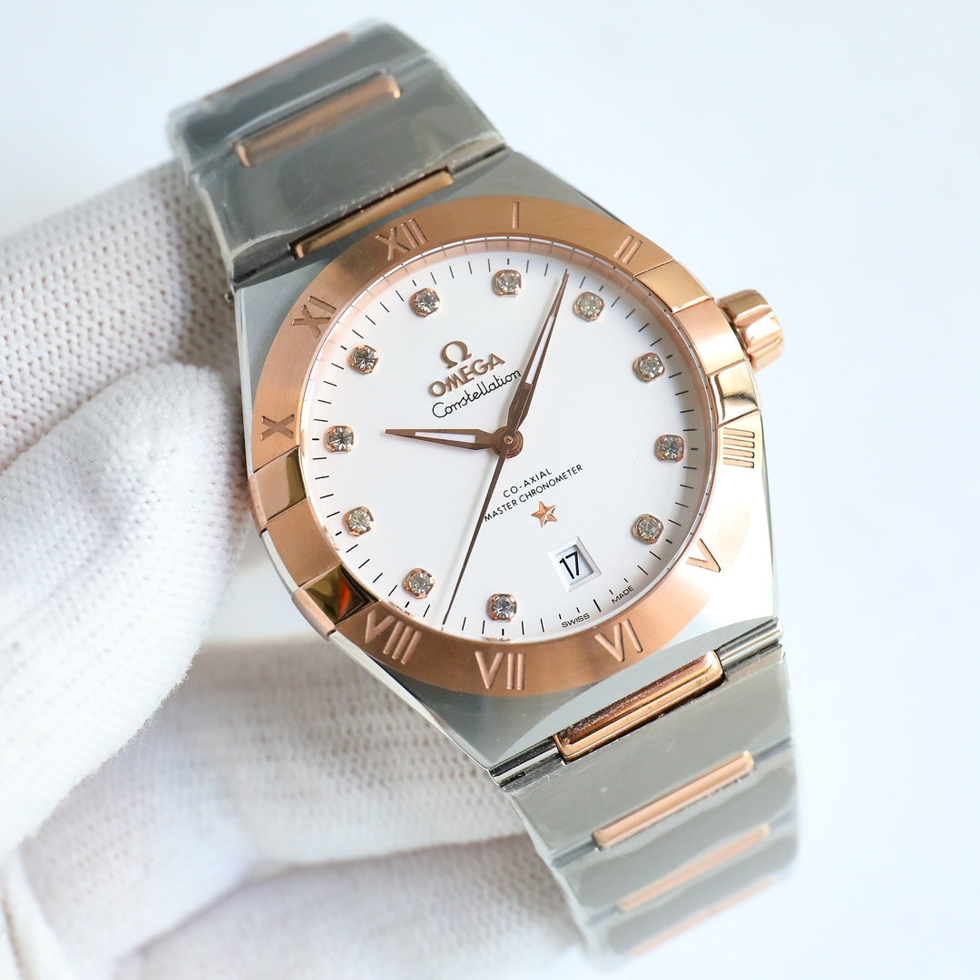 Omega Seat Series Metal Strap Watch