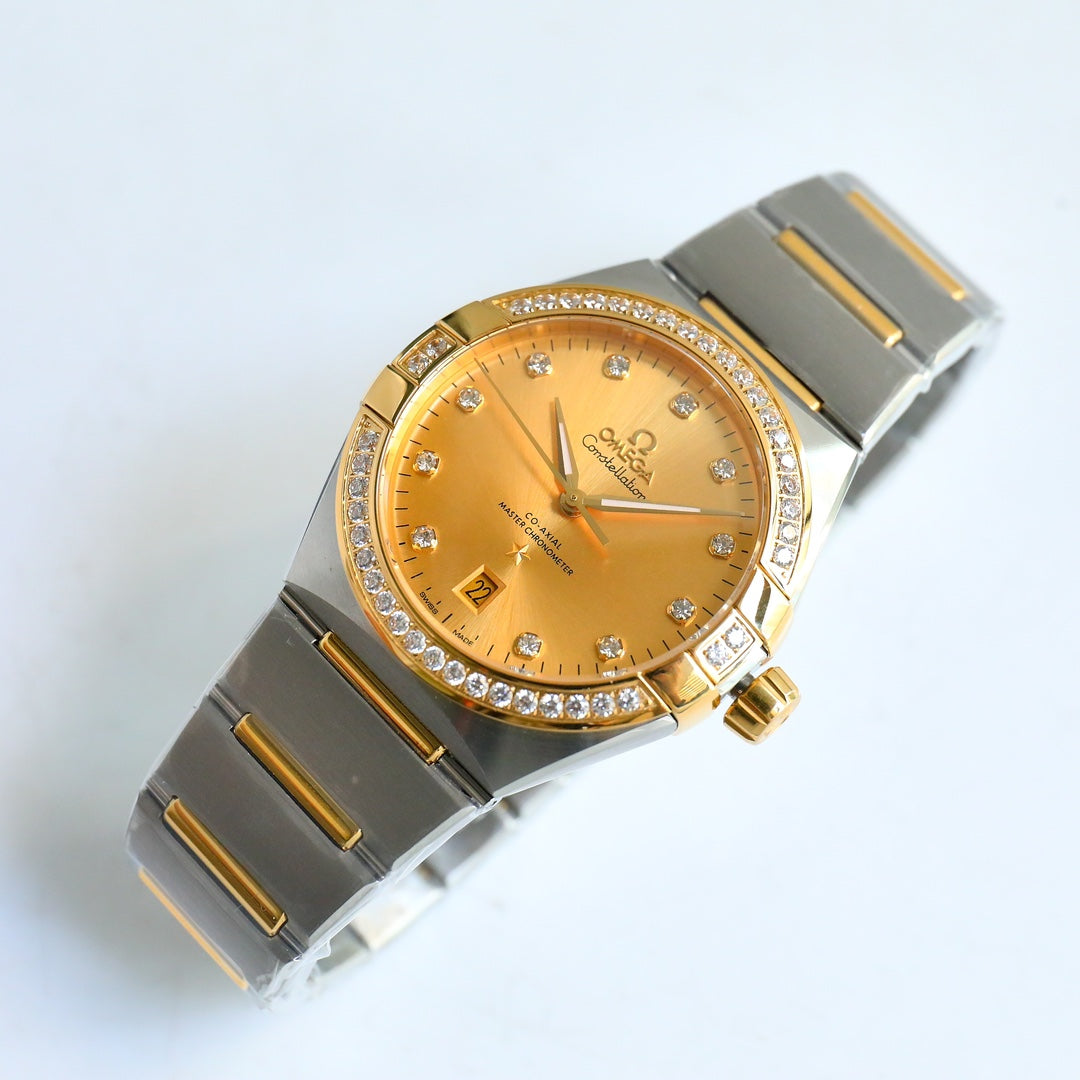 Omega Seat Series Metal Strap Watch