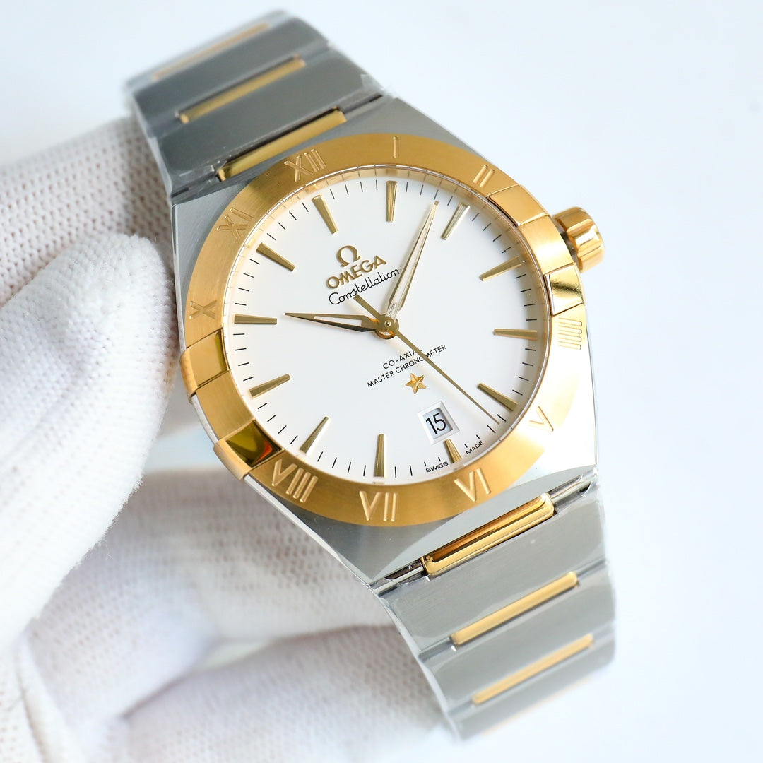 Omega Seat Series Metal Strap Watch