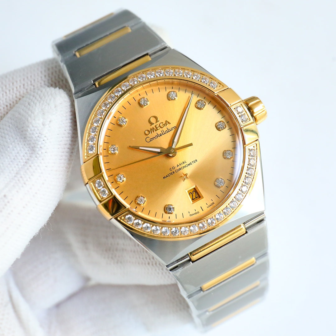 Omega Seat Series Metal Strap Watch