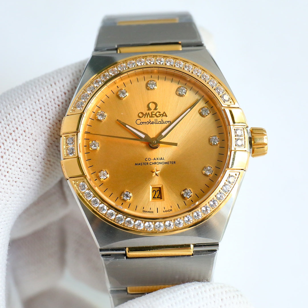 Omega Seat Series Metal Strap Watch