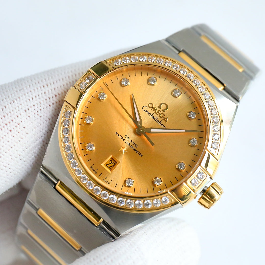 Omega Seat Series Metal Strap Watch