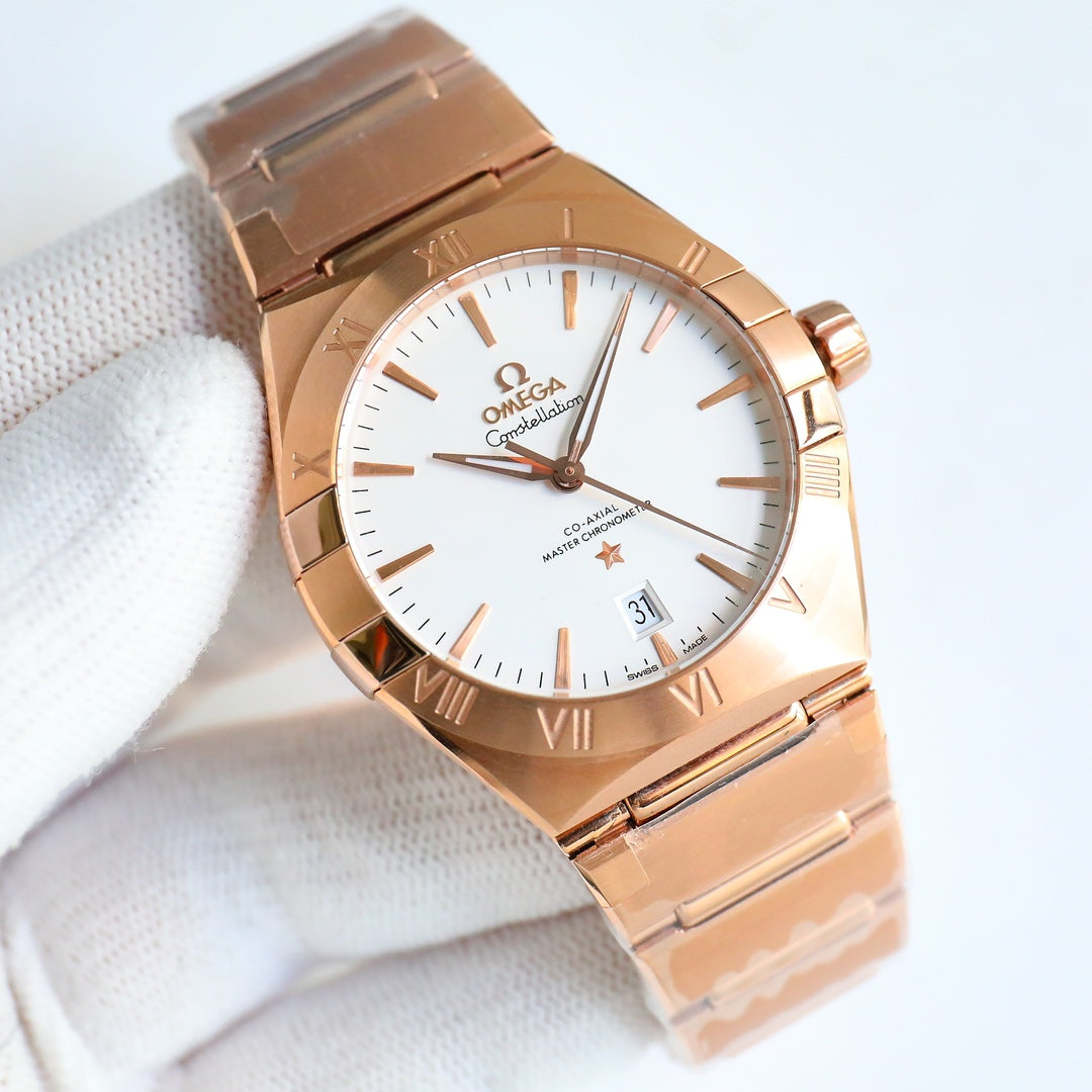 Omega Seat Series Metal Strap Watch