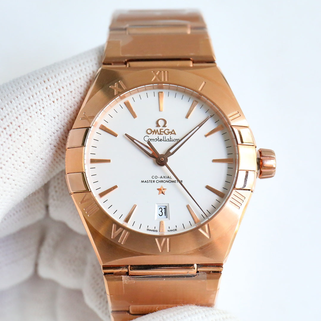Omega Seat Series Metal Strap Watch