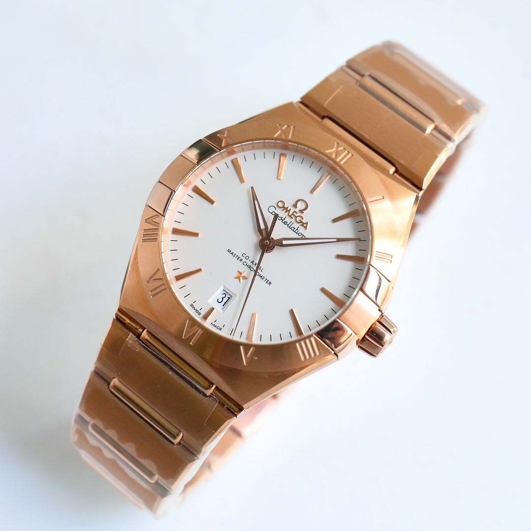 Omega Seat Series Metal Strap Watch