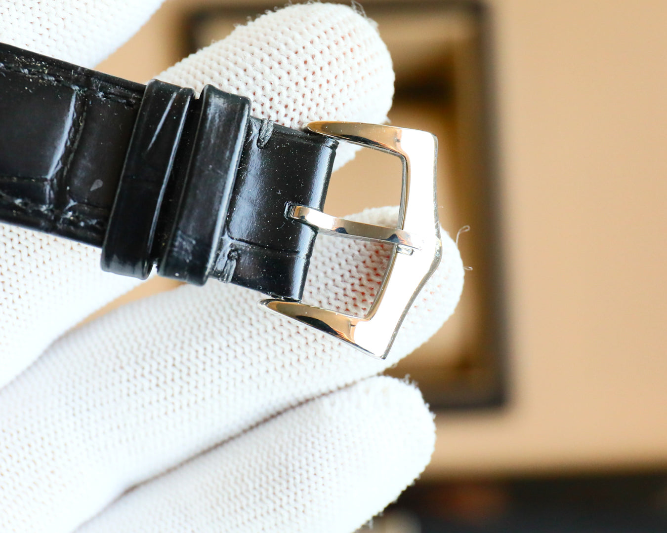 Patek Philippe Disc Leather Strap Fully Automatic Mechanical Watch