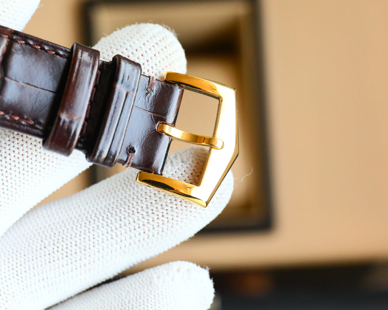 Patek Philippe Disc Leather Strap Fully Automatic Mechanical Watch