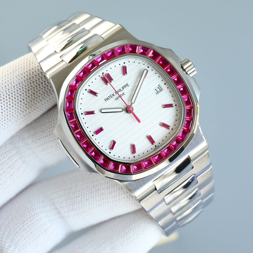 Patek Philippe Pink Dial Watch