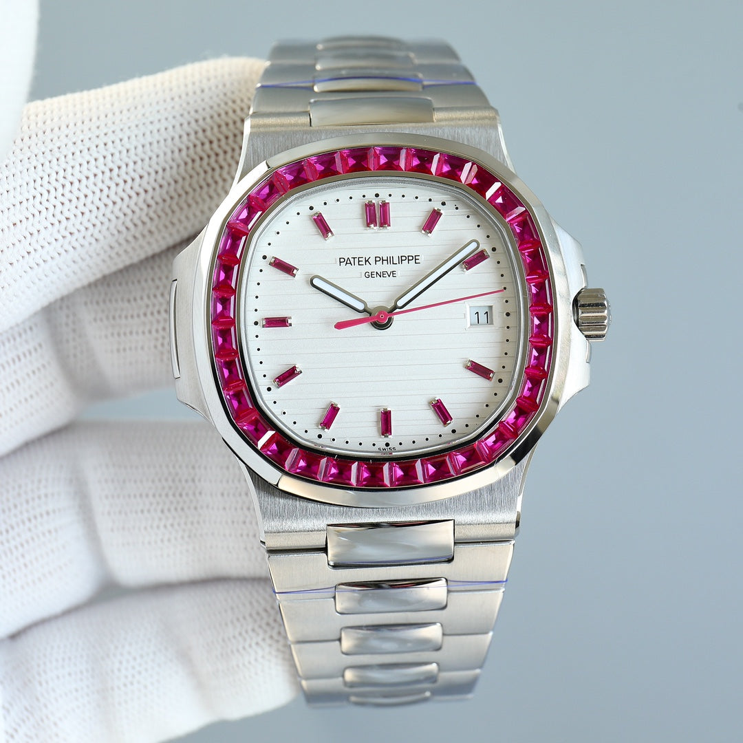 Patek Philippe Pink Dial Watch