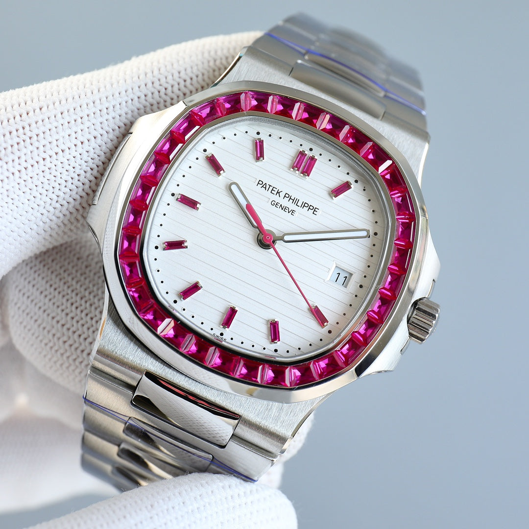 Patek Philippe Pink Dial Watch