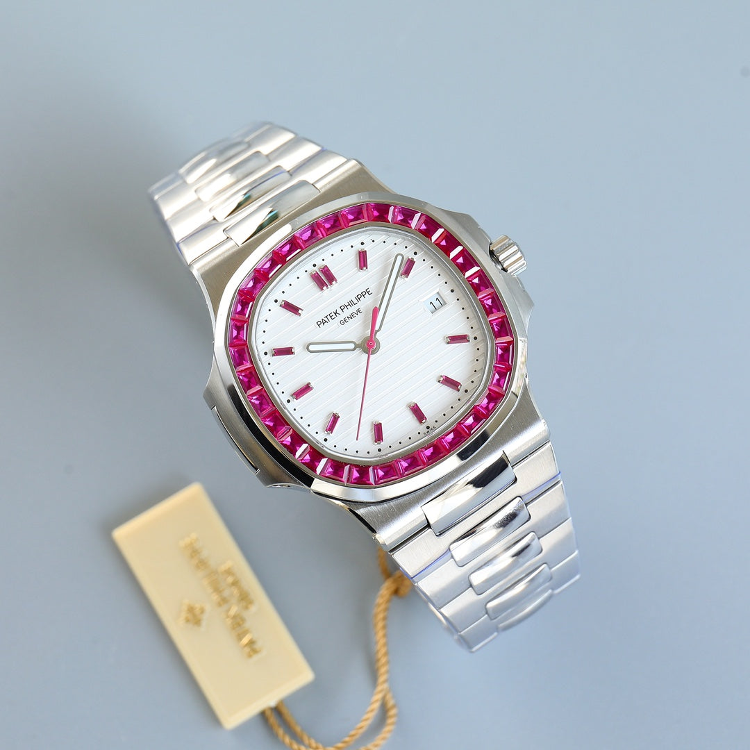 Patek Philippe Pink Dial Watch