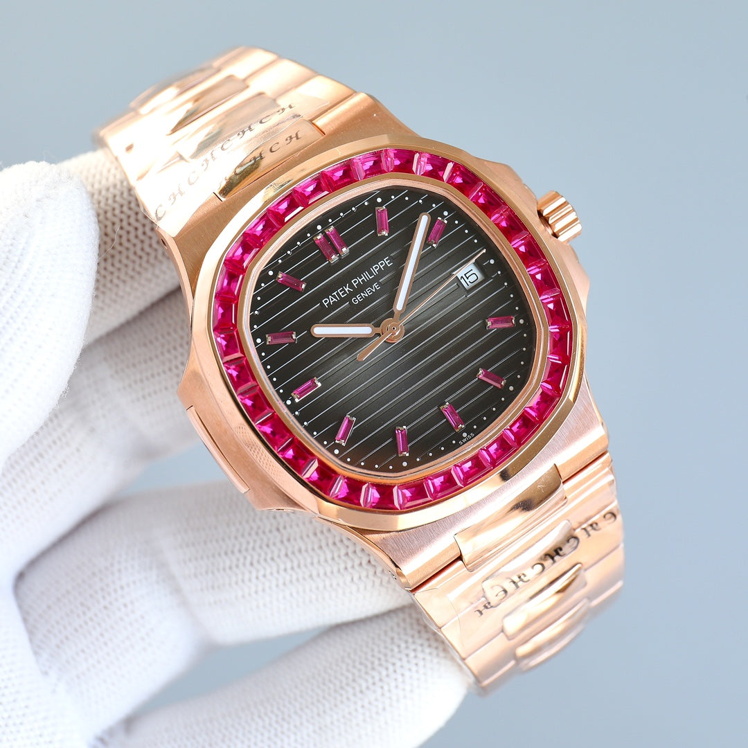Patek Philippe Pink Dial Watch