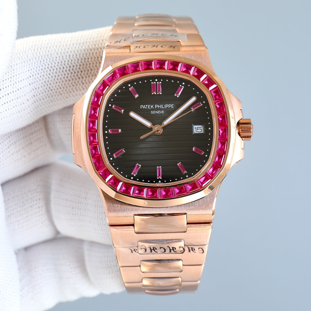 Patek Philippe Pink Dial Watch