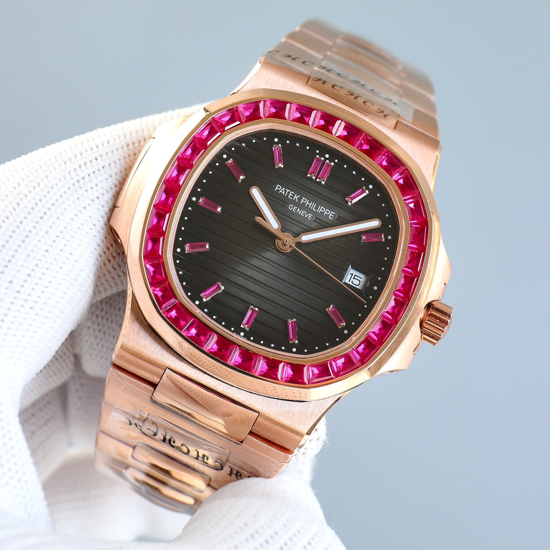 Patek Philippe Pink Dial Watch