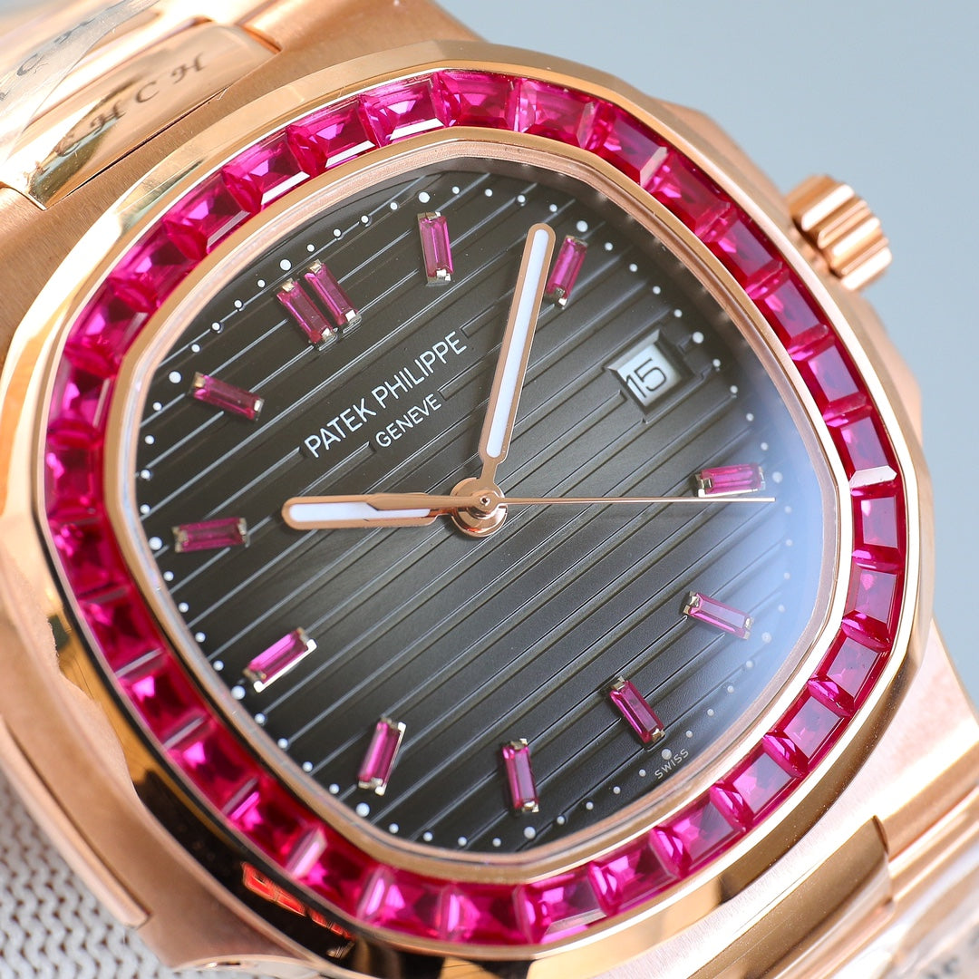 Patek Philippe Pink Dial Watch