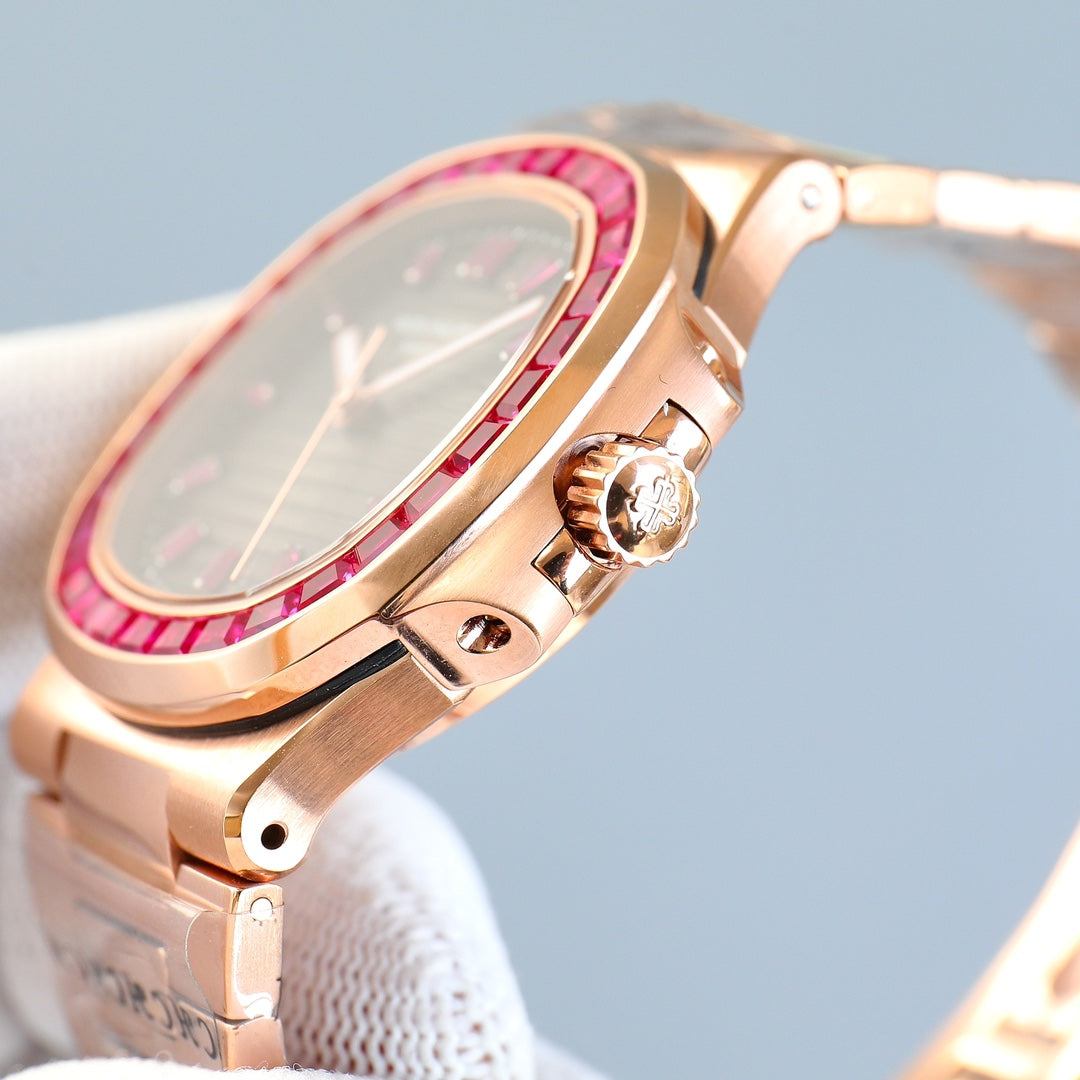 Patek Philippe Pink Dial Watch