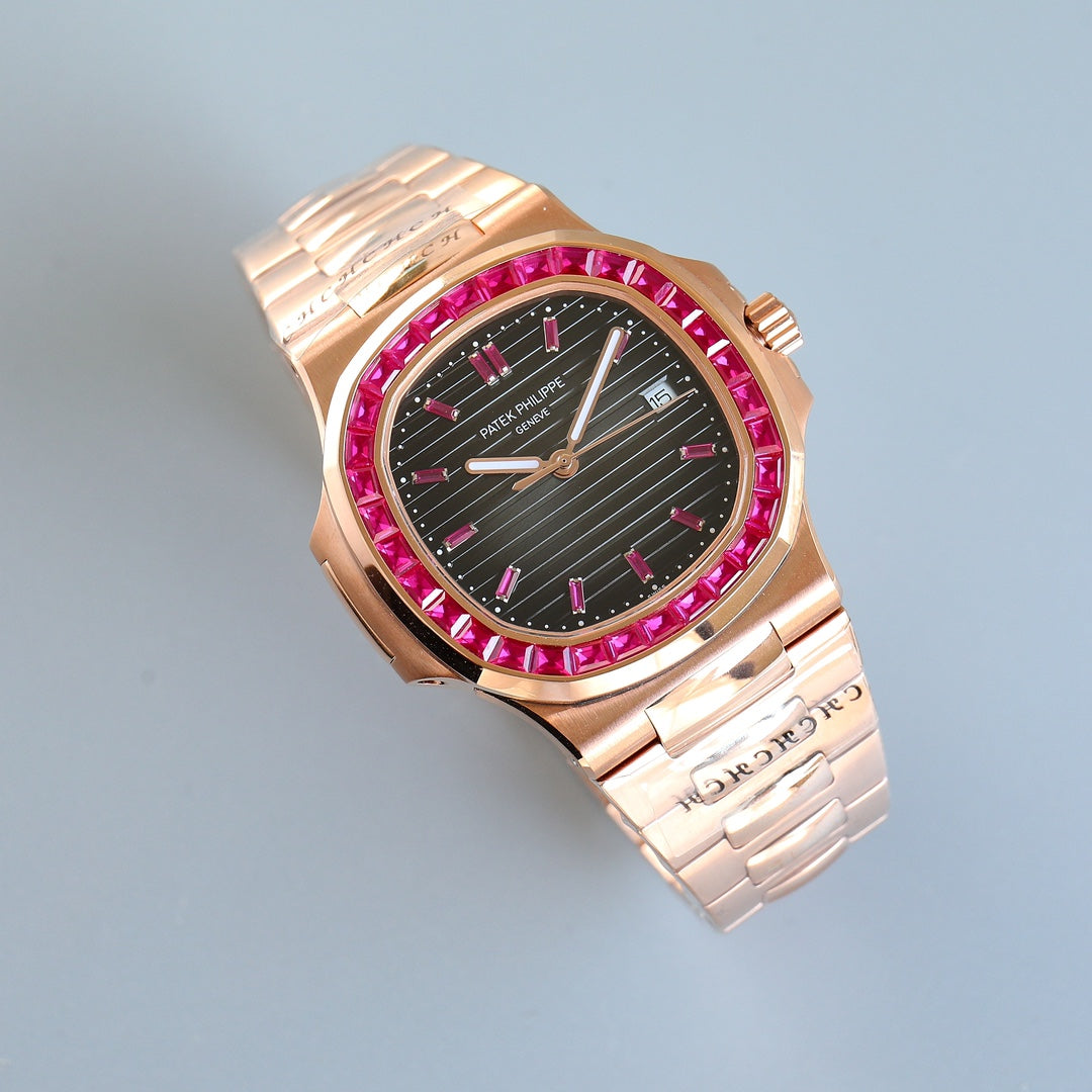 Patek Philippe Pink Dial Watch