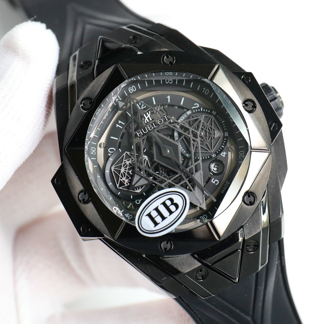 Hublot's new Big Bang Sang Bleu II tattooed watch
