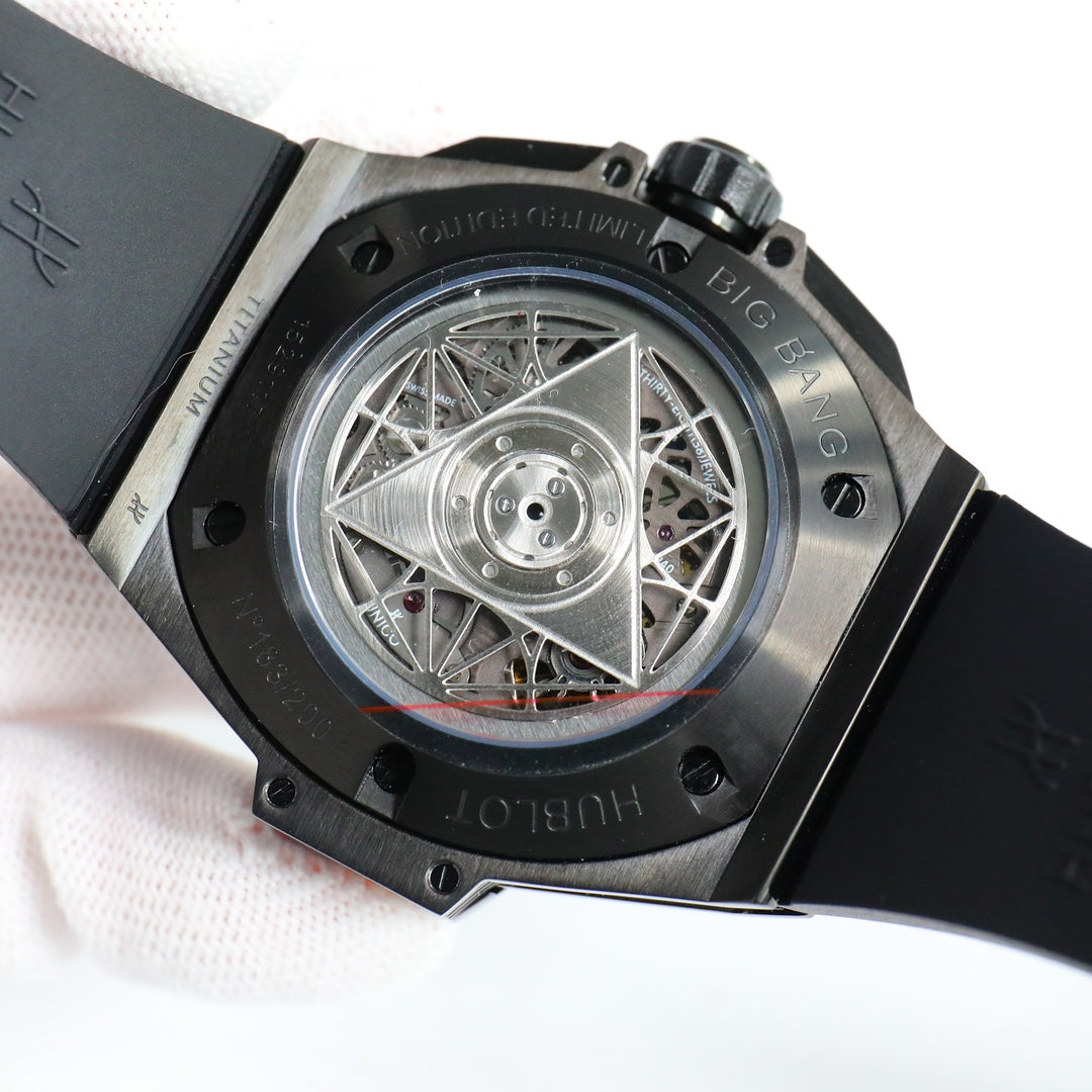 Hublot's new Big Bang Sang Bleu II tattooed watch