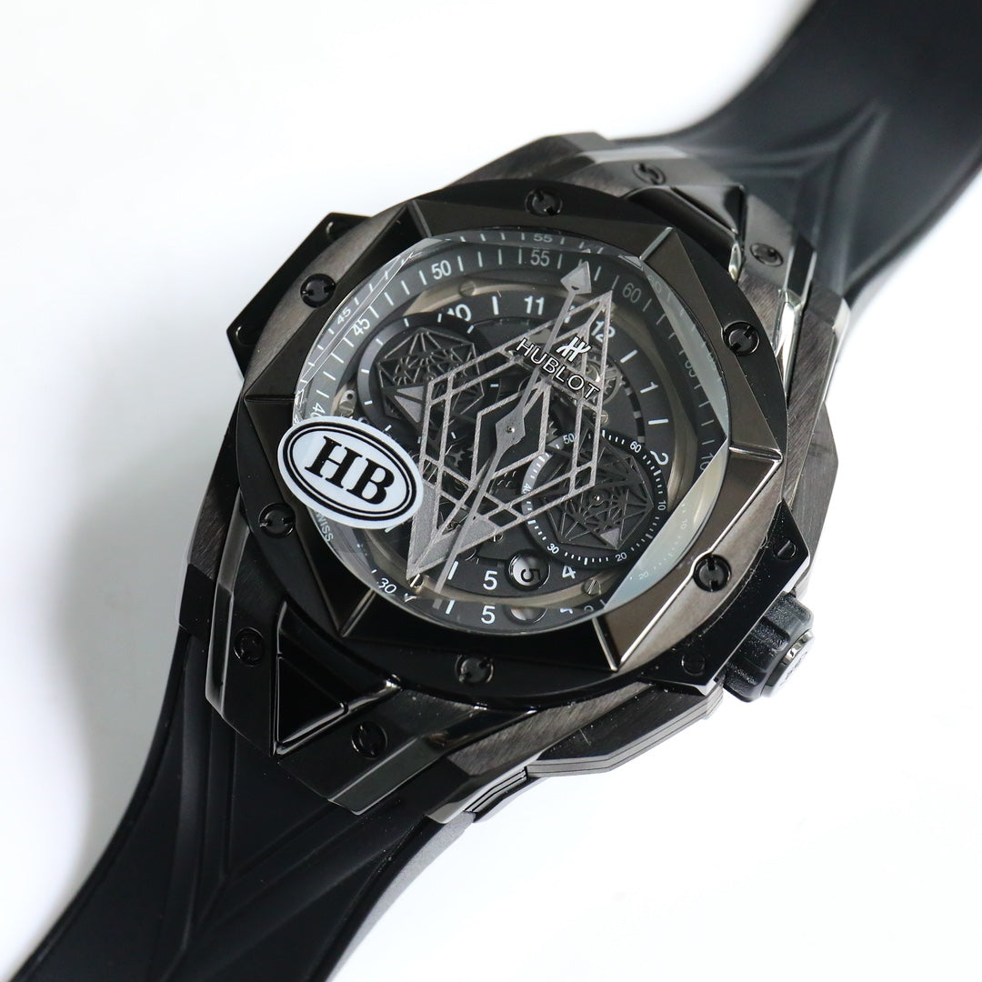 Hublot's new Big Bang Sang Bleu II tattooed watch