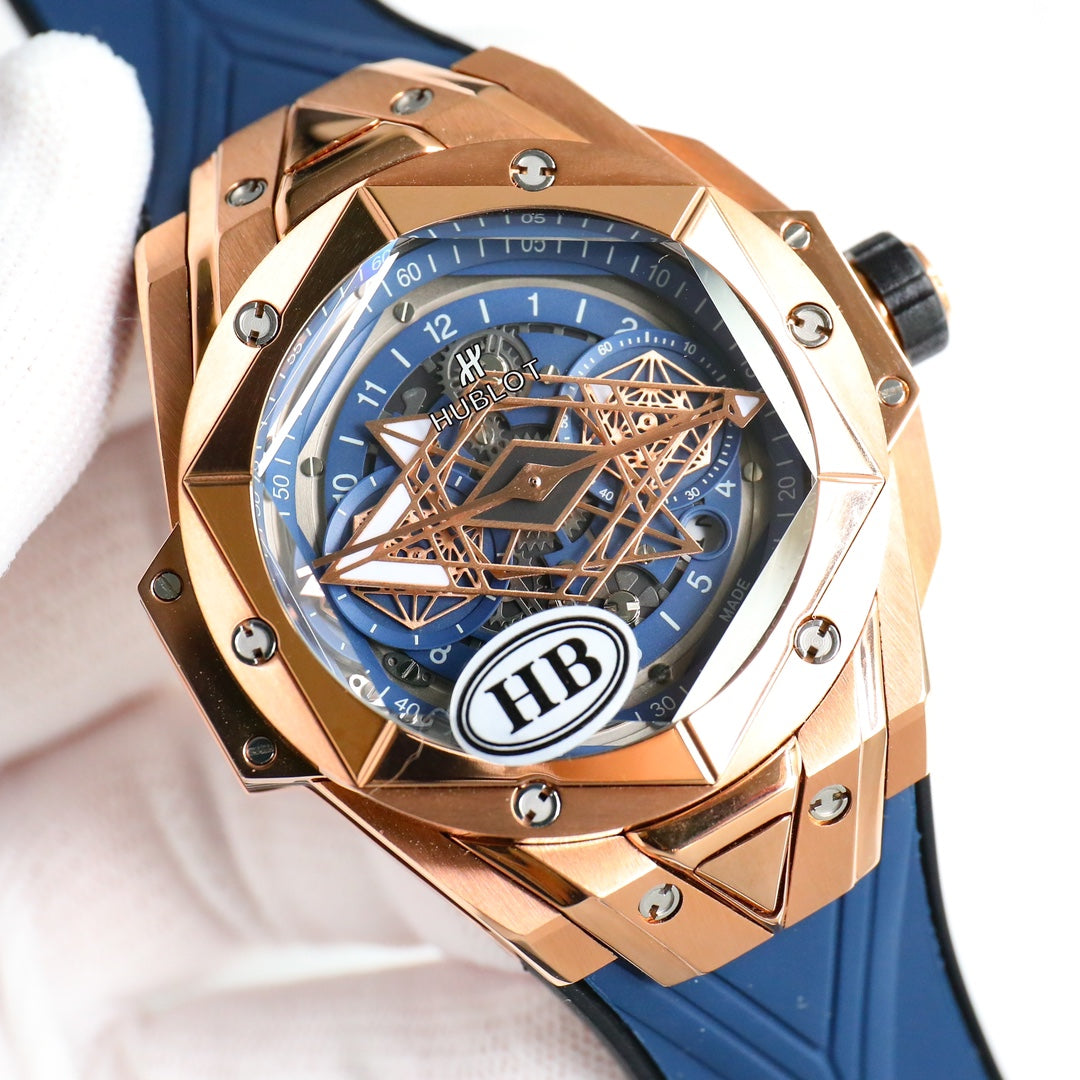Hublot's new Big Bang Sang Bleu II tattooed watch
