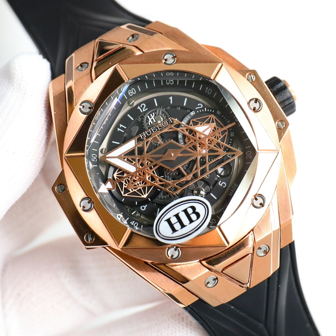 Hublot's new Big Bang Sang Bleu II tattooed watch