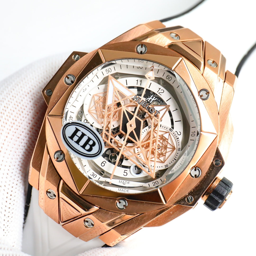 Hublot's new Big Bang Sang Bleu II tattooed watch