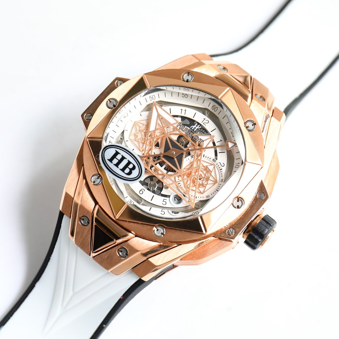 Hublot's new Big Bang Sang Bleu II tattooed watch