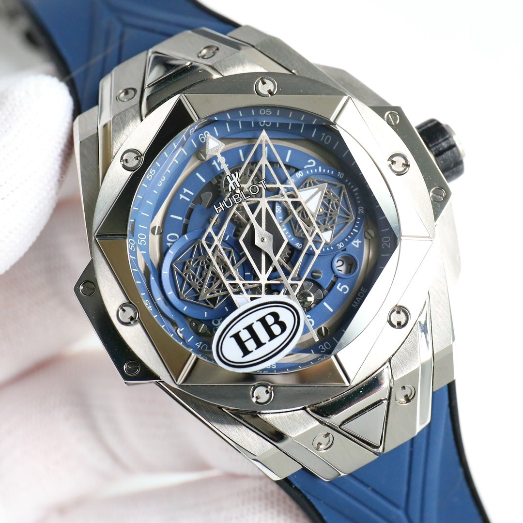 Hublot's new Big Bang Sang Bleu II tattooed watch