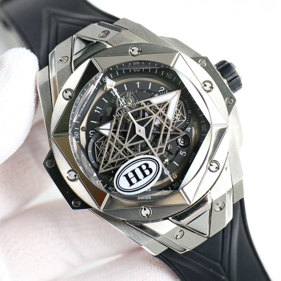 Hublot's new Big Bang Sang Bleu II tattooed watch