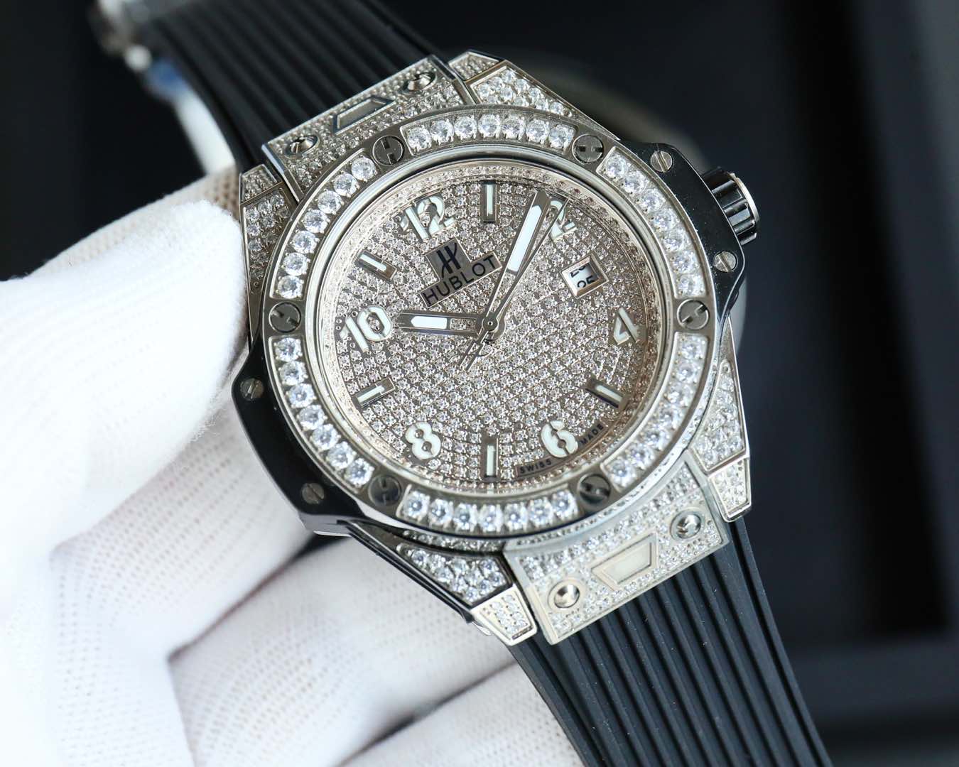 Hublot Hengbao Big Bang Stainless Steel Watch