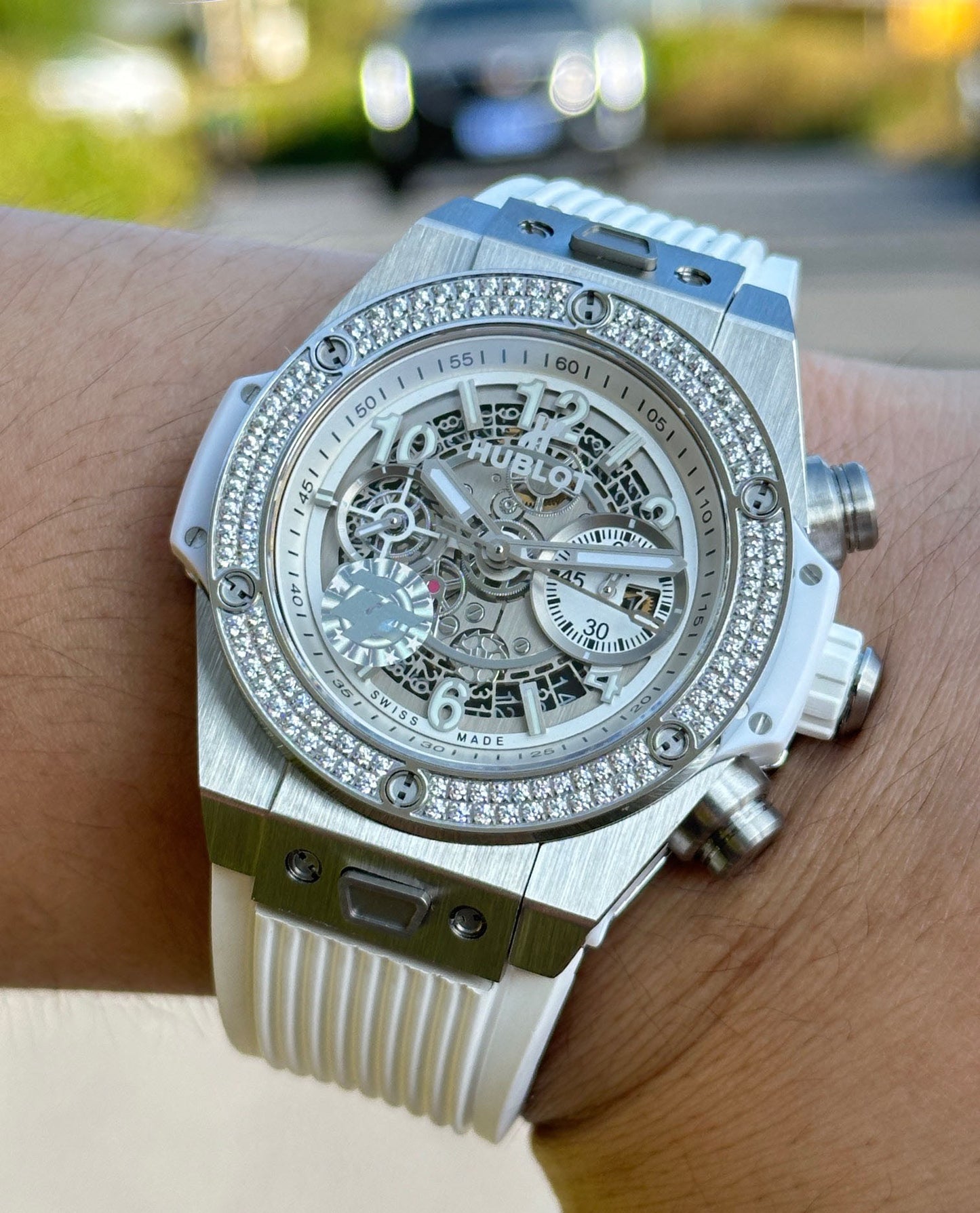 Hublot Diamond encrusted Classic Watch