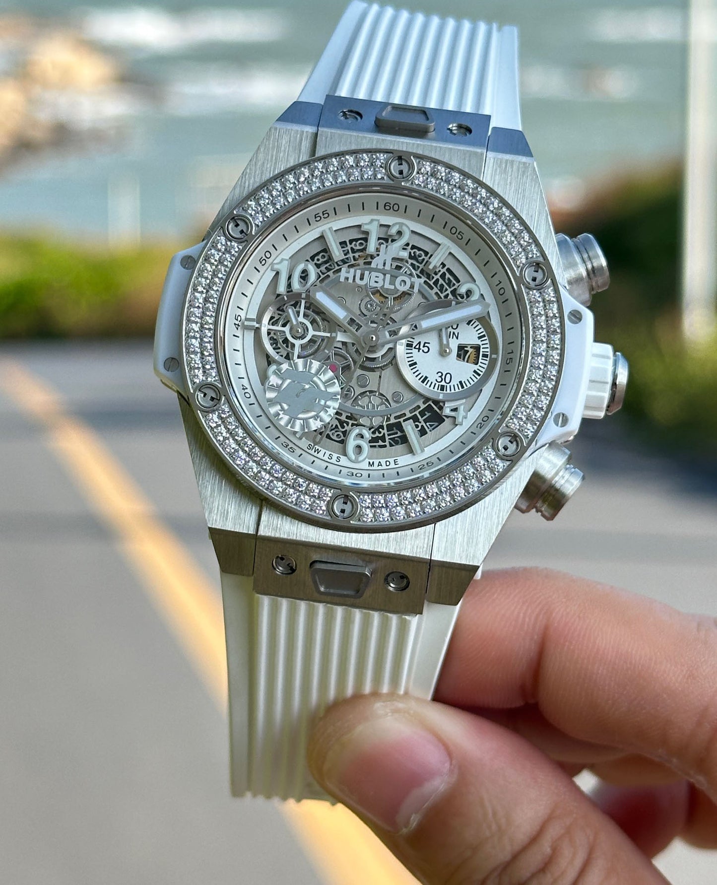 Hublot Diamond encrusted Classic Watch