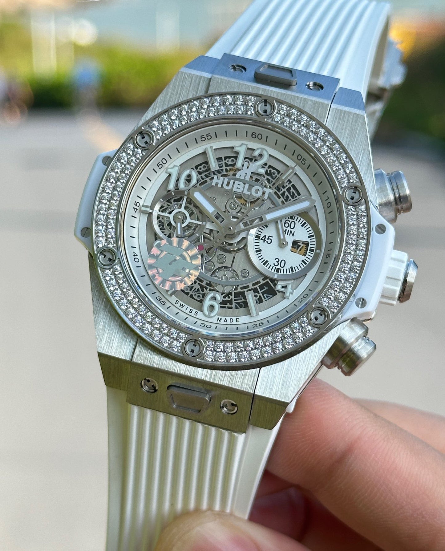 Hublot Diamond encrusted Classic Watch