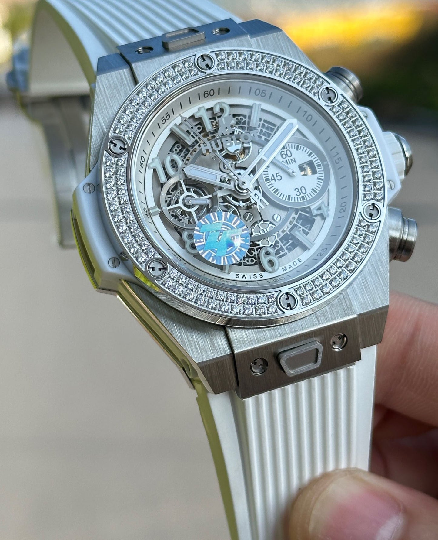 Hublot Diamond encrusted Classic Watch
