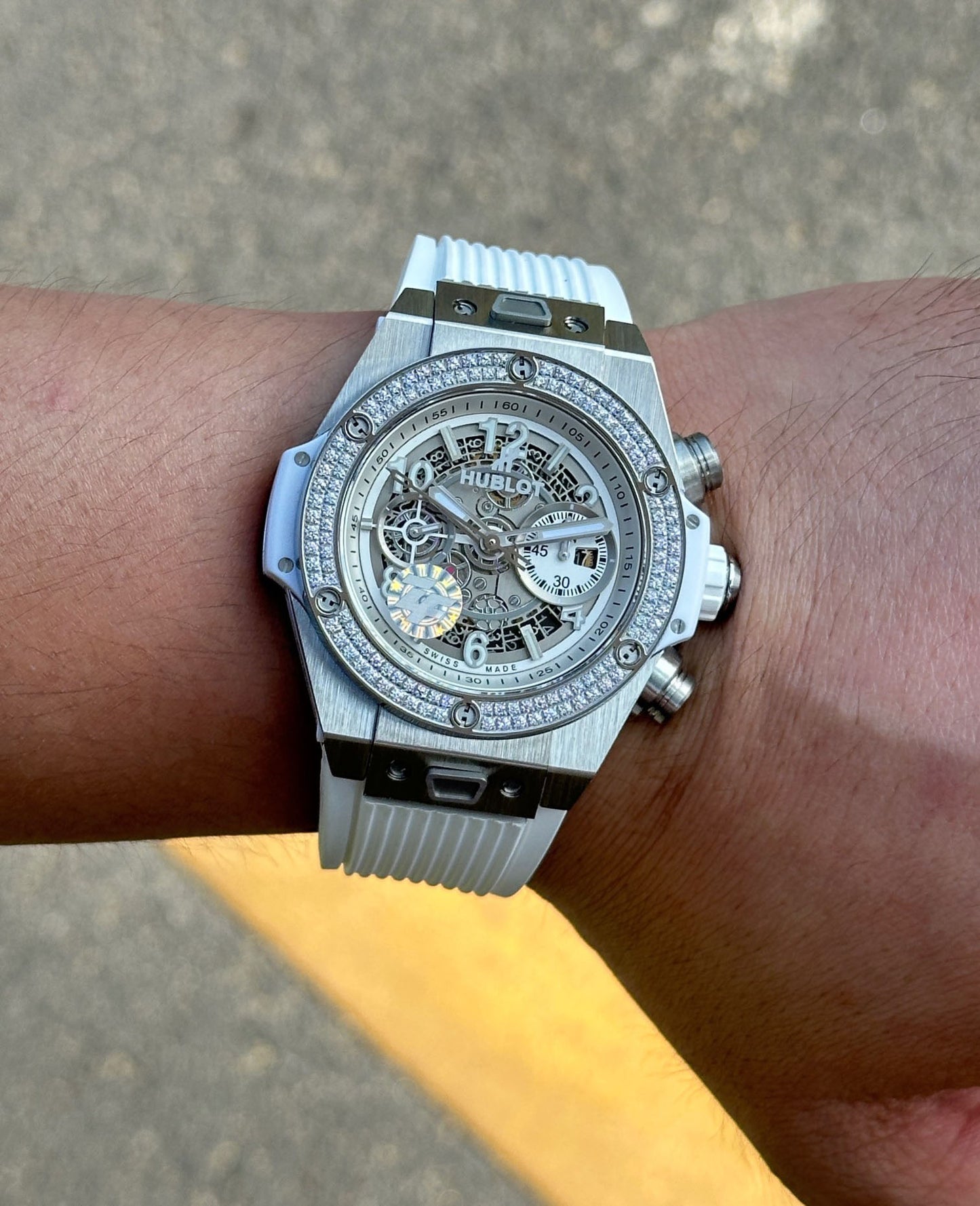 Hublot Diamond encrusted Classic Watch
