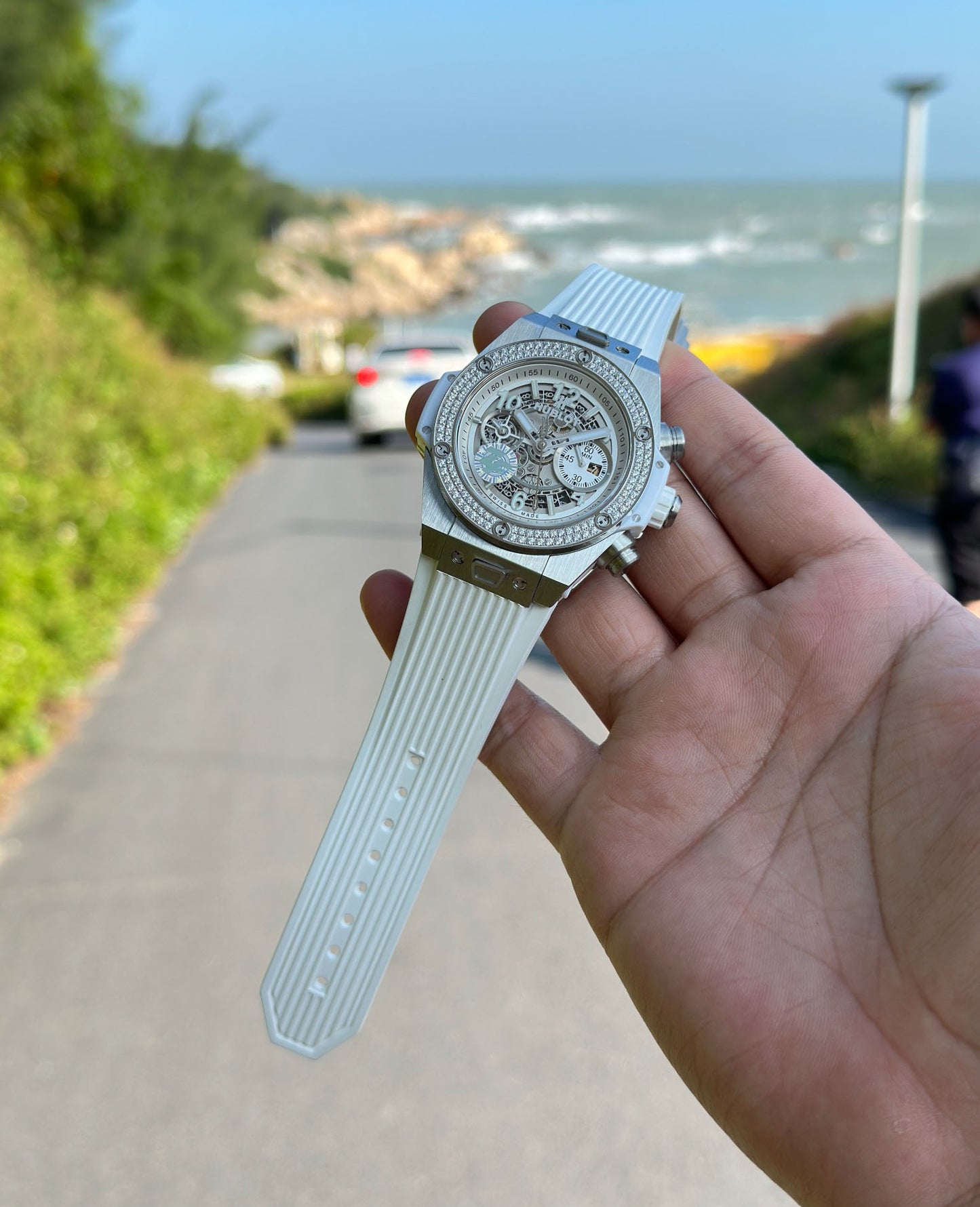 Hublot Diamond encrusted Classic Watch