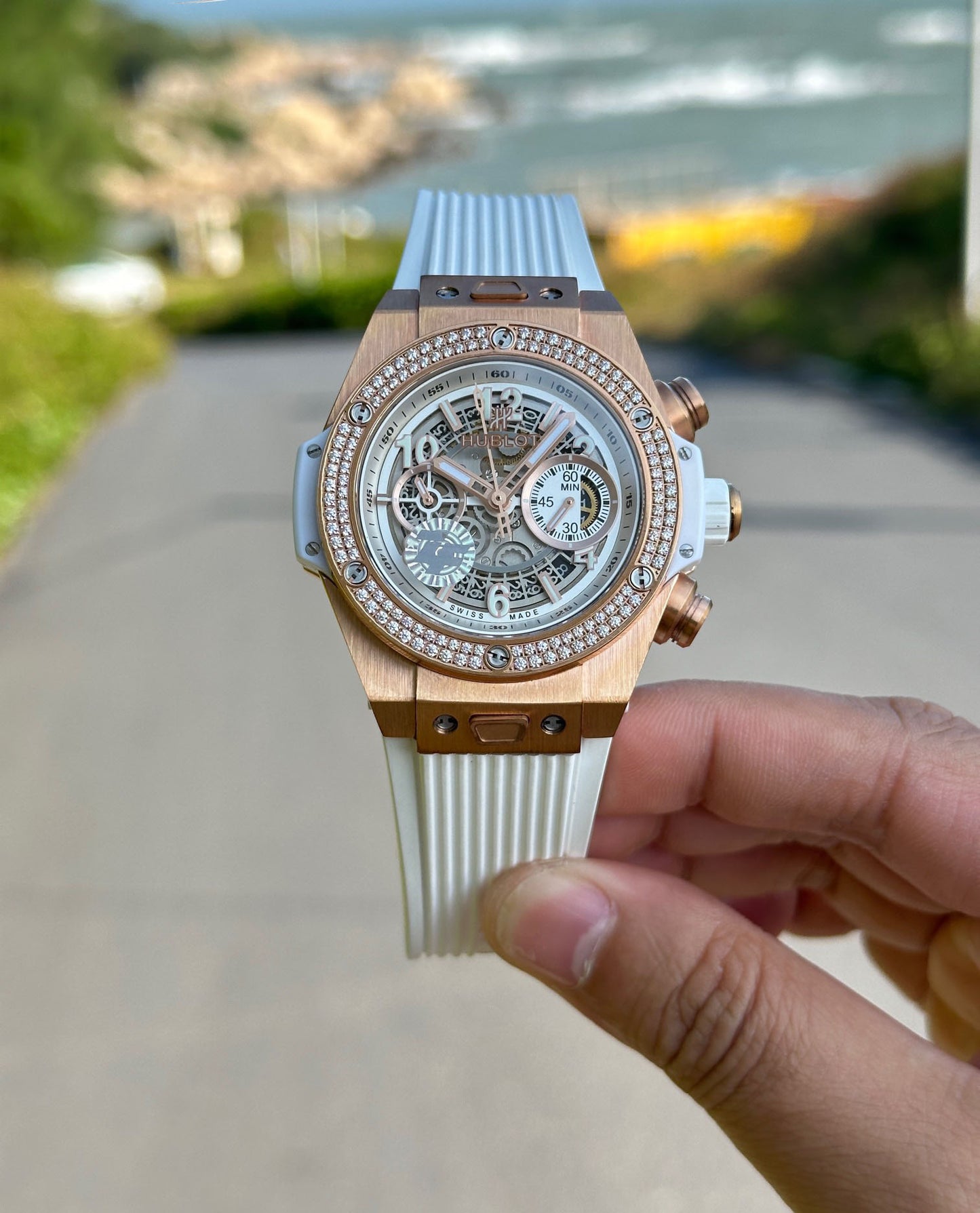 Hublot Diamond encrusted Classic Watch