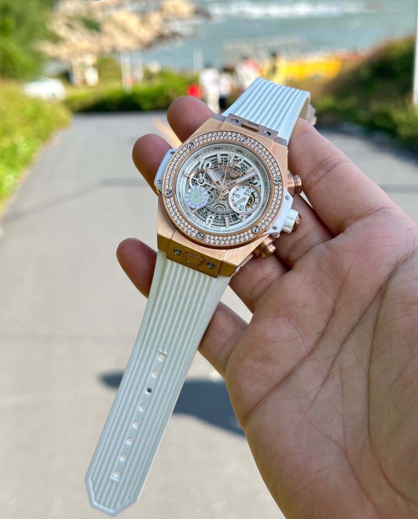 Hublot Diamond encrusted Classic Watch
