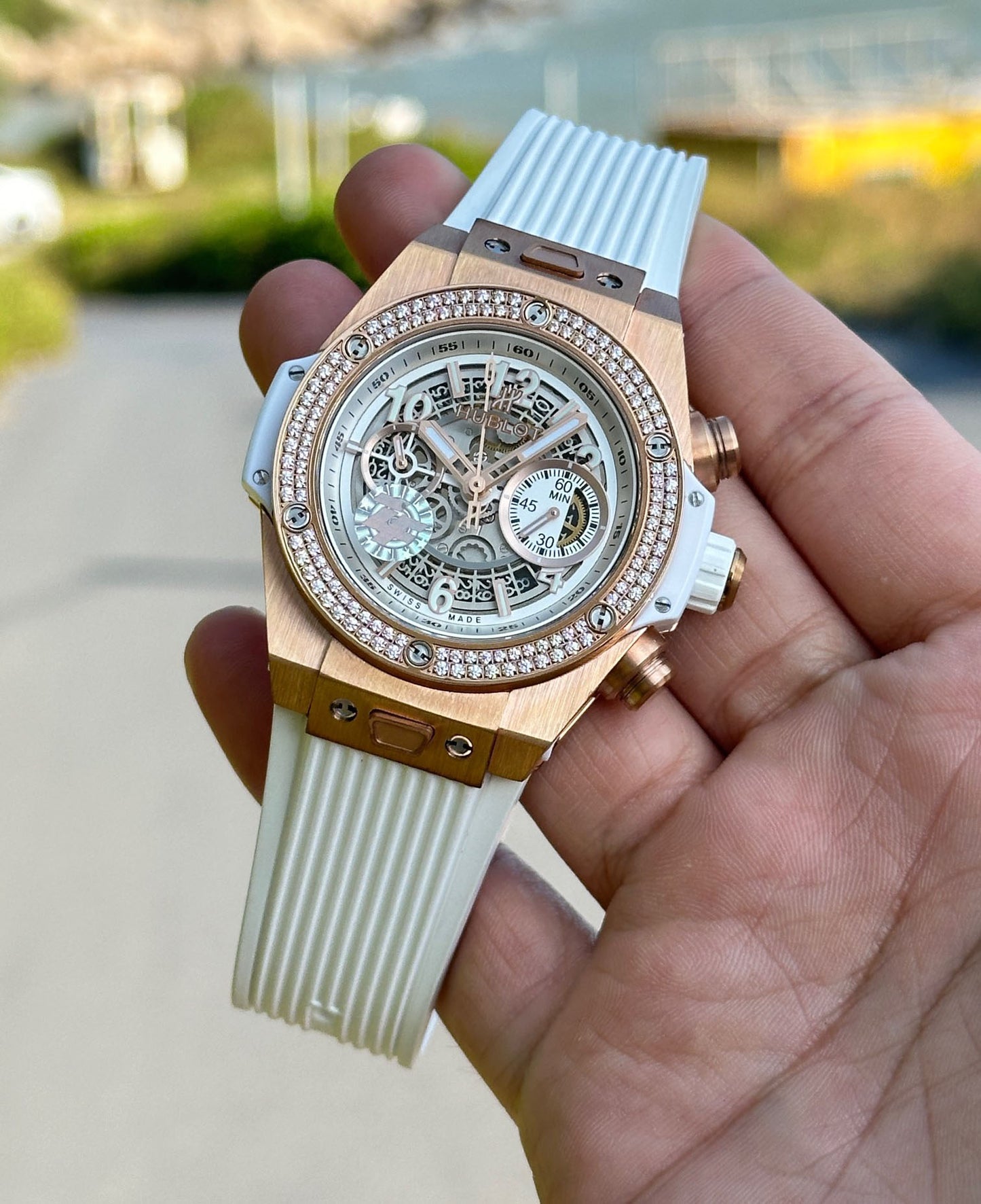 Hublot Diamond encrusted Classic Watch