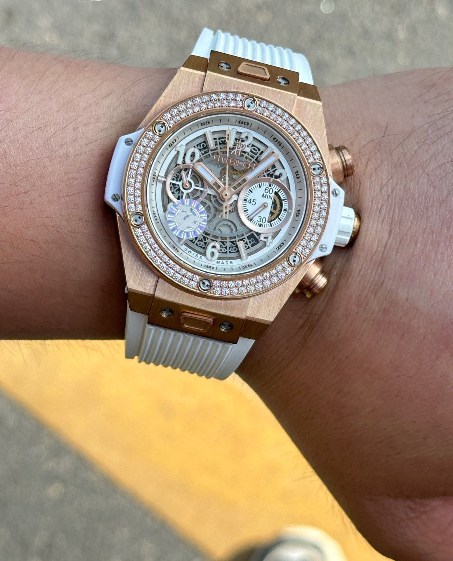 Hublot Diamond encrusted Classic Watch