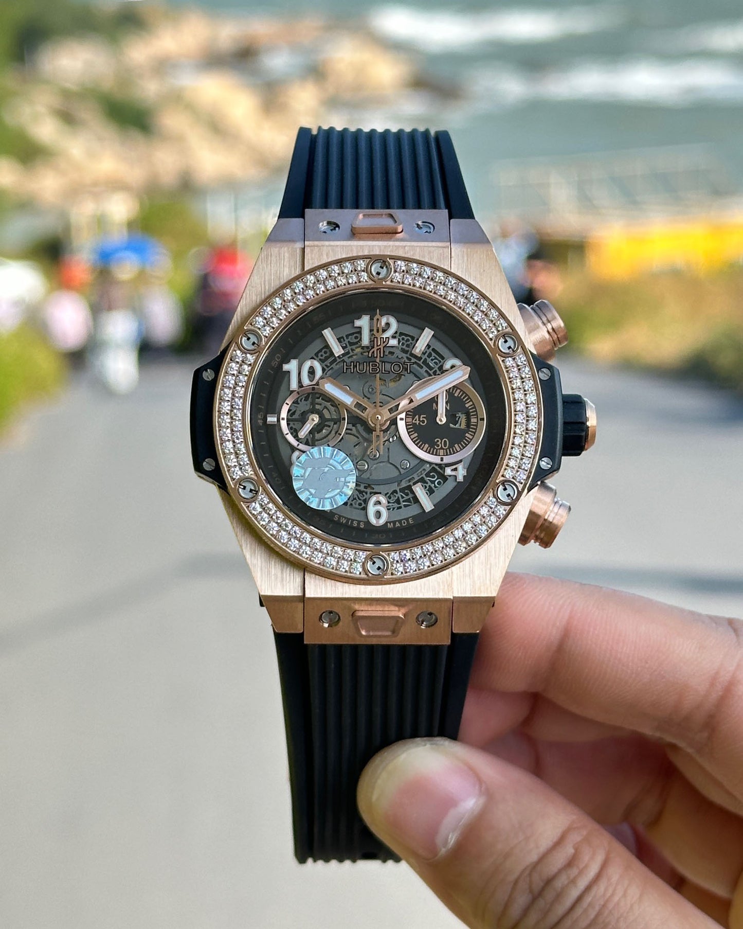 Hublot Diamond encrusted Classic Watch