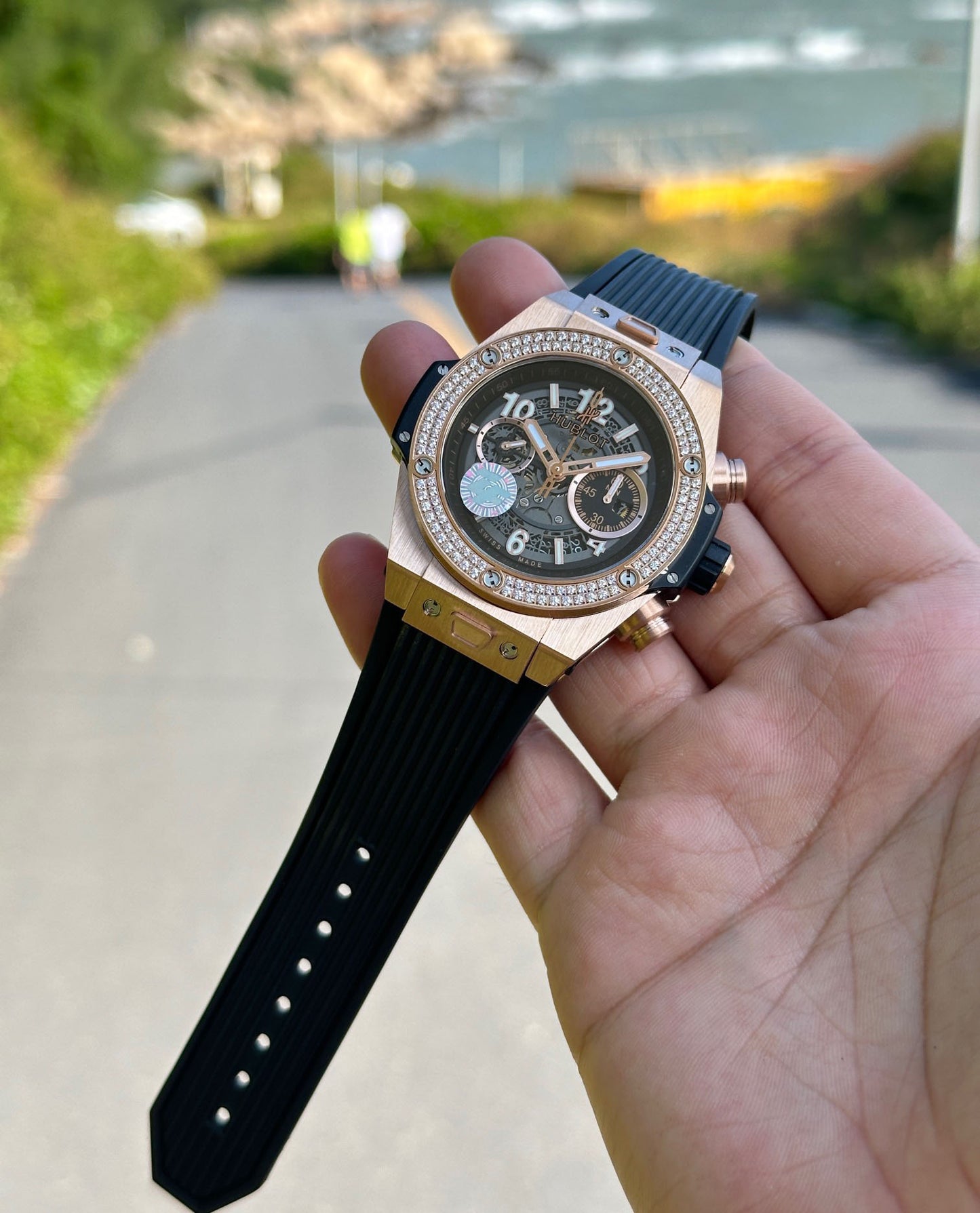 Hublot Diamond encrusted Classic Watch