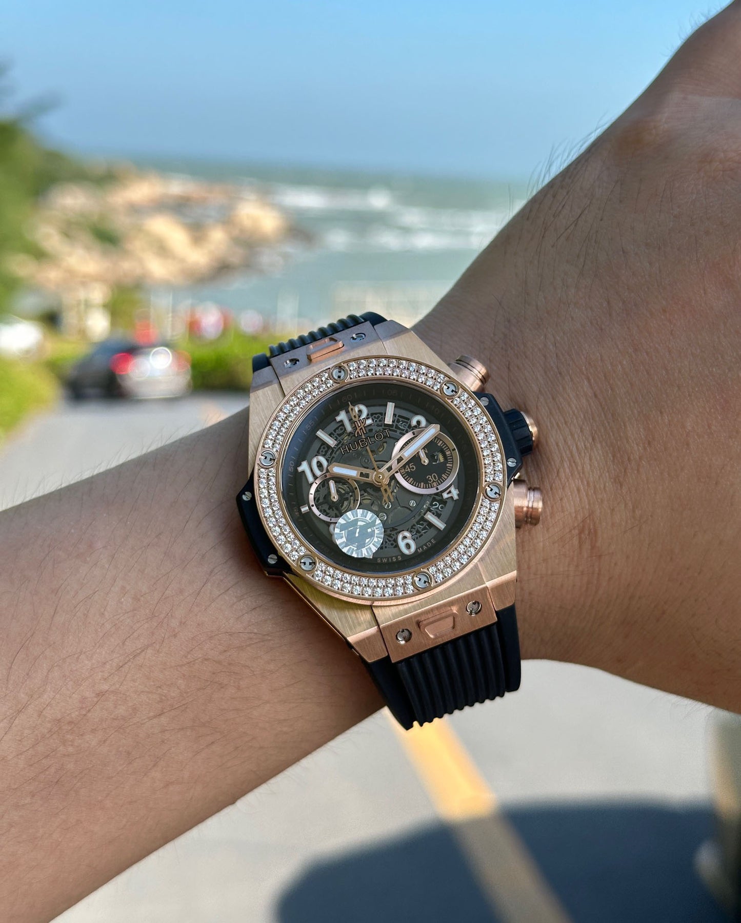 Hublot Diamond encrusted Classic Watch