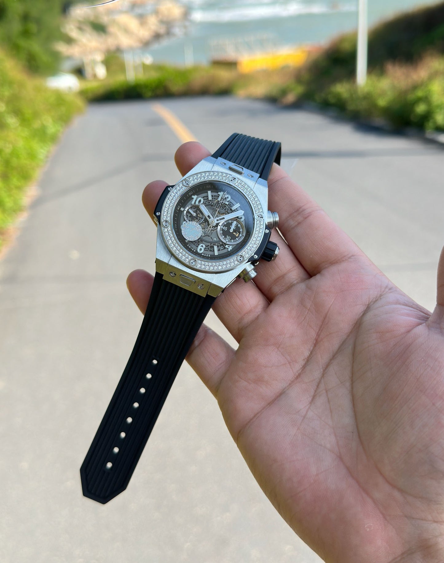 Hublot Diamond encrusted Classic Watch